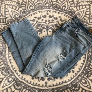 American Eagle Ripped lowrise jeans BUY 2 for $15